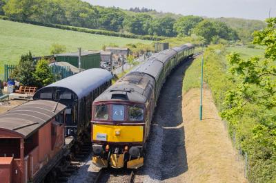 33025 at Swanage Railway - Herston Halt. &copy; Zain