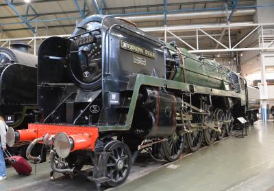 92220 steam at York National Railway Museum. &copy; AJax
