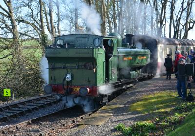 7754 steam at East Somerset Railway - Mendip Vale. &copy; AJax