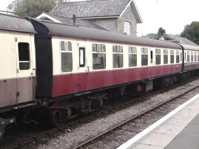 4562 coach at East Somerset Railway - Cranmore. &copy; MJM
