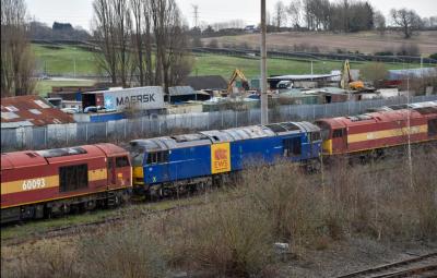 60078,60093,60089 at Toton New Bank Sidings. &copy; Brodie