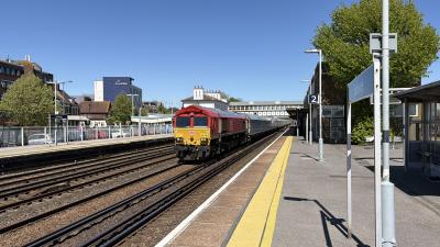 66120 at Eastleigh. &copy; Luivery