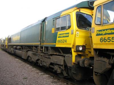 66524 at Leeds Vehicle Maintenance Facility (Leeds Midland Road). &copy; Byron5574