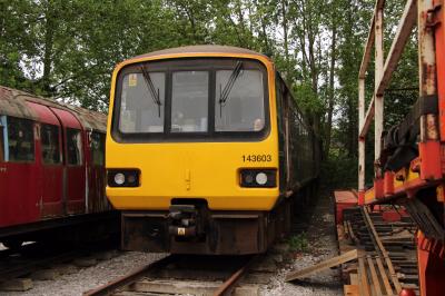 143603 at Wishaw - Railway Support Services. &copy; al66class59