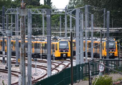 555012 at South Gosforth depot (Tyne & Wear Metro). &copy; MJM