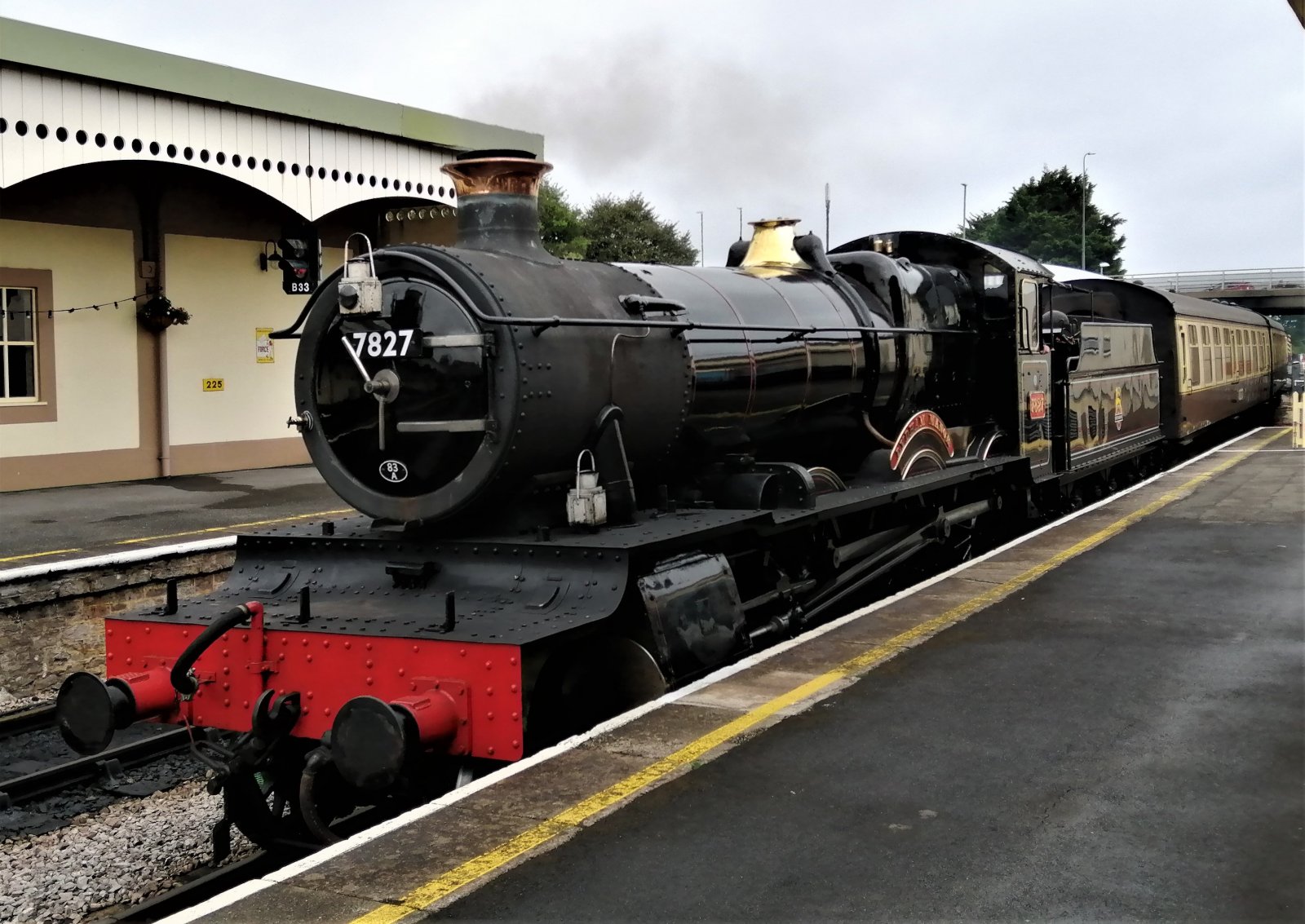 Photo Of Steam7827 At Dartmouth Steam Railway Paignton Trainlogger photo-of-steam7827-at-dartmouth-steam-railway-paignton-trainlogger