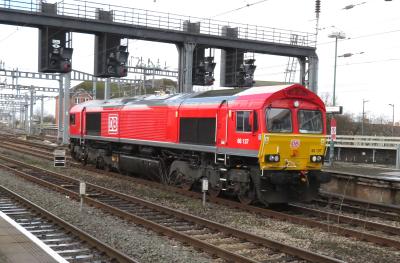 66137 at Cardiff Central. &copy; Geoff