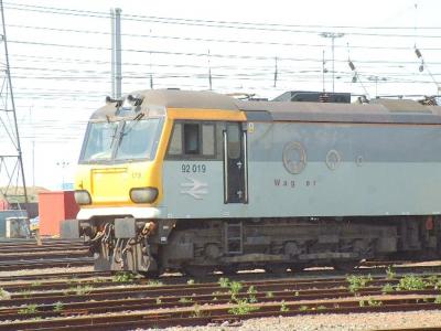 92019 at Mossend Yard. &copy; Byron5574