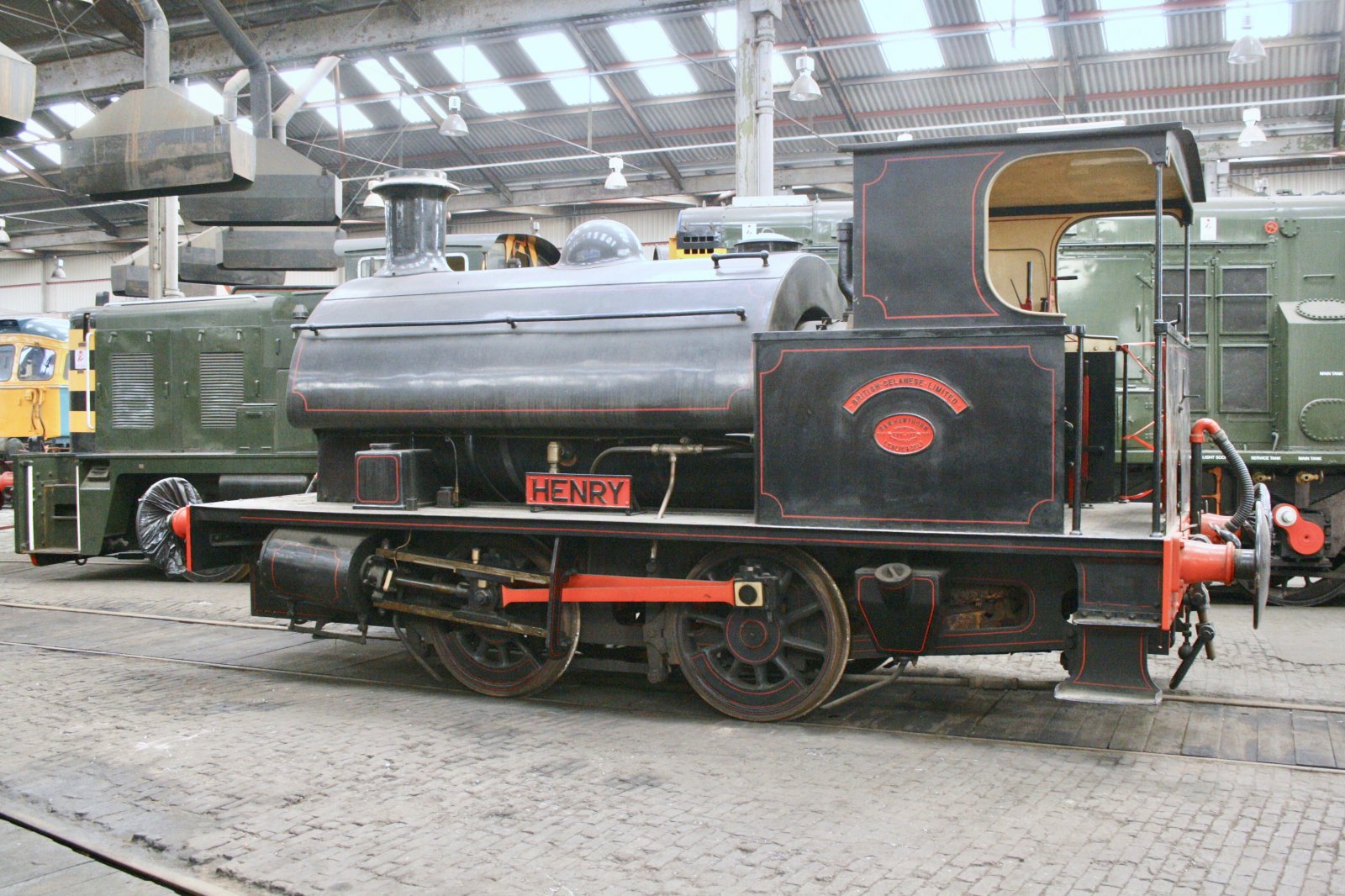 Photo of HL2491 steam at Barrow Hill Roundhouse — trainlogger