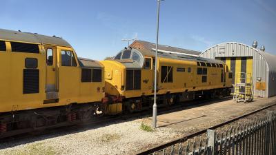 97303 at Shrewsbury Coleham Depot. &copy; Luivery