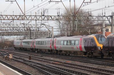 220026 at Crewe. &copy; ConnorsRailPhotography