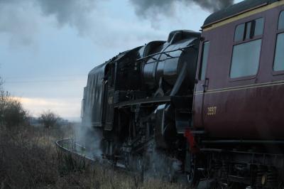 45407 steam at Wensleydale Railway - Northallerton West. &copy; ConnorsRailPhotography
