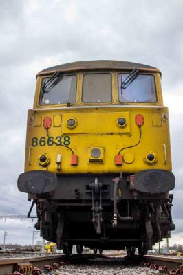 86638 at Crewe Basford Hall. &copy; Shotts