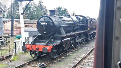 13268 steam at Severn Valley Railway - Bewdley C&W depot. &copy; MemberOfThePublic