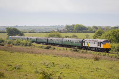 26007,33053 at Swanage Railway - Corfe Common. &copy; Zain
