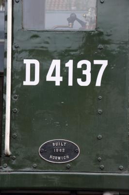 D4137 at Great Central Railway. &copy; al66class59