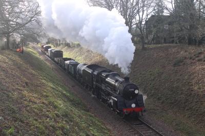 73082 steam at Bluebell Railway - Horsted Keynes. &copy; SirArchie34059