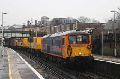 73107 at Lewes. &copy; SirArchie34059