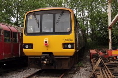143603 at Wishaw - Railway Support Services. &copy; al66class59