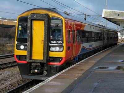 158865 at Peterborough. &copy; llamafish