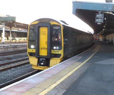 158767 at Bristol Temple Meads. &copy; Geoff