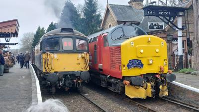 37418,33108 at Severn Valley Railway - Hampton Loade. &copy; MemberOfThePublic