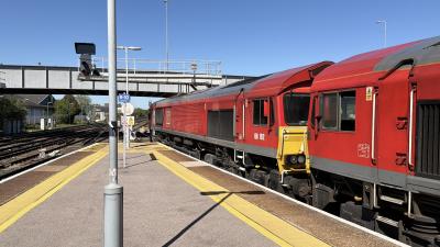 66192 at Eastleigh. &copy; Luivery