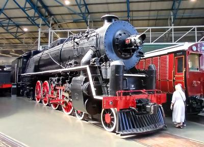 607 steam at York National Railway Museum. &copy; Geoff