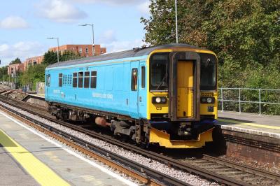 153376 at Basingstoke. &copy; railwork