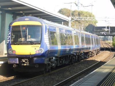 170394 at Edinburgh Gateway. &copy; Trainman5862