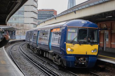 376031 at London Waterloo East. &copy; Zain