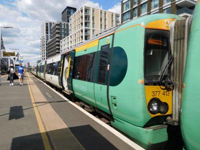 377413 at Battersea Park. &copy; Trainman5862