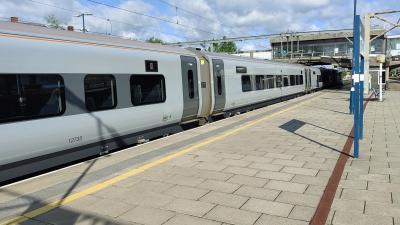 12735 coach at Stafford. &copy; Geoff