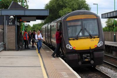 170113 at Tamworth. &copy; South Coast Trainspotter