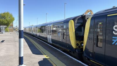 450050 at Eastleigh. &copy; Luivery