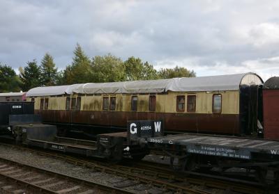 GWR1145 coach at Severn Valley Railway - Bewdley C&W depot. &copy; AJax