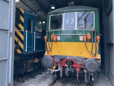 E6003,03022 at Swindon & Cricklade Railway. &copy; Pistolpete008