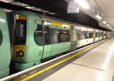 377215 at London Victoria. &copy; BigKev