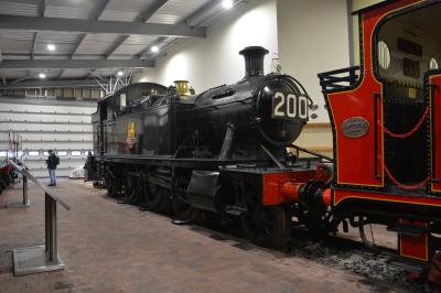 4566 steam at Severn Valley Railway - Highley Engine House. &copy; AJax