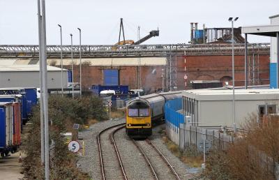 60002 at Liverpool Derby Road. &copy; stevexos