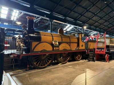 214 steam at York National Railway Museum. &copy; AJax