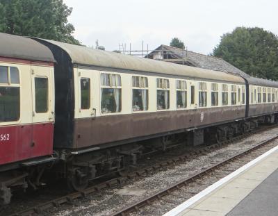 4764 coach at East Somerset Railway - Cranmore. &copy; MJM