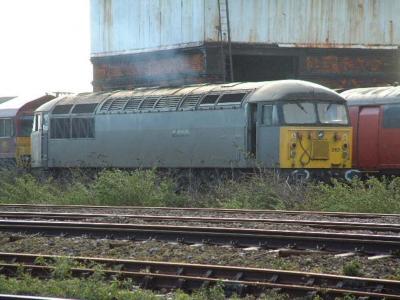 56063 at Cardiff Canton TMD. &copy; Byron5574