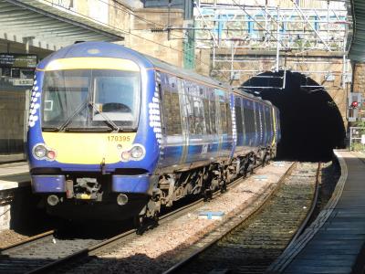 170395 at Haymarket. &copy; Trainman5862