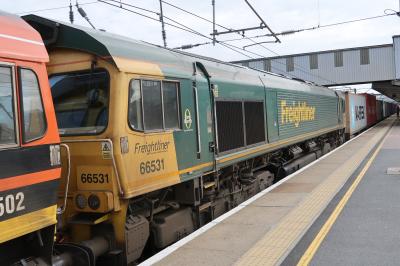 66531 at Peterborough. &copy; Davejones12