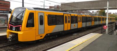 555008 at West Jesmond (Tyne & Wear Metro). &copy; Geoff