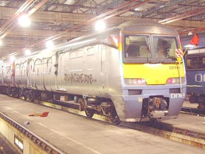 321446 at Ilford Car Sheds. &copy; Byron5574