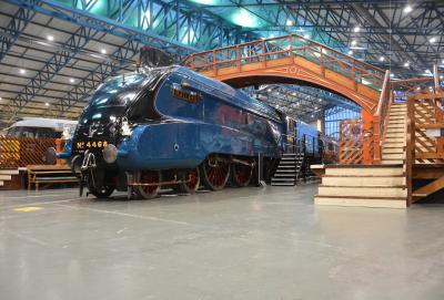4468 steam at York National Railway Museum. &copy; AJax