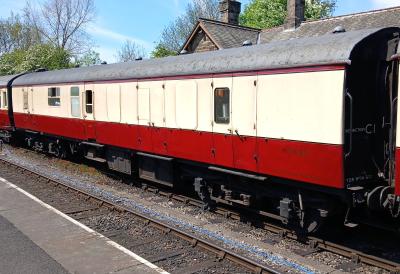 80830 coach at Embsay & Bolton Abbey Steam Railway. &copy; Geoff