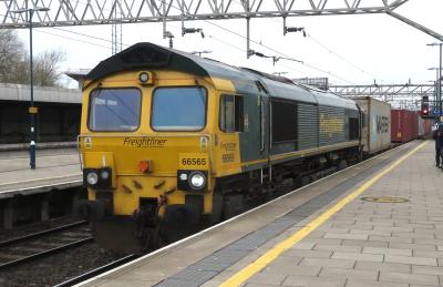 66565 at Stafford. &copy; Geoff